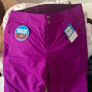 Columbia Magenta/Purple Snow Pants